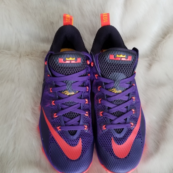 lebron 19 purple on feet